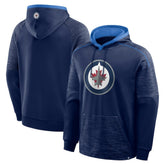 Winnipeg Jets - Fanatics Goaltender Defender Pullover Hoodie Navy