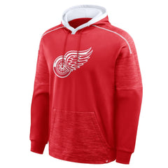 Detroit Red Wings - Fanatics Goaltender Defender Pullover Hoodie Red