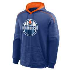 Edmonton Oilers - Fanatics Goaltender Defender Pullover Hoodie Royal