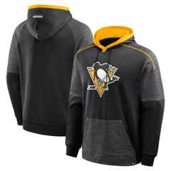 Pittsburgh Penguins Fanatics Goaltender Defender Pullover Hoodie Black