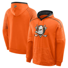 Anaheim Ducks - Fanatics Goaltender Defender Pullover Hoodie Orange