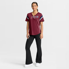 Colorado Avalanche - Fanatics Women's Offside Athena T-Shirt Burgundy