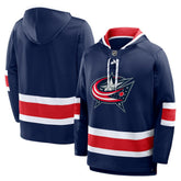 Columbus Blue Jackets - Fanatics Prime Time Fleece Hoodie Navy