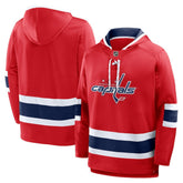 Washington Capitals Fanatics Prime Time Fleece Hoodie Red