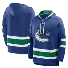 Vancouver Canucks - Fanatics Prime Time Fleece Hoodie Blue