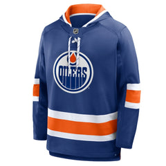 Edmonton Oilers - Fanatics Prime Time Fleece Hoodie Royal