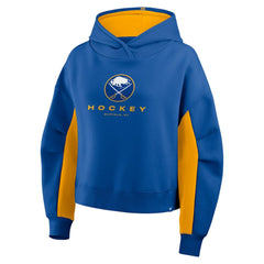 Buffalo Sabres - Fanatics Women's Back Check Boxy Hoodie Royal