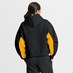 Pittsburgh Penguins Fanatics Women's Back Check Boxy Hoodie Black