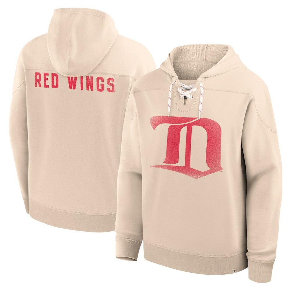 Detroit Red Wings - Fanatics Vintage Hoodie Cream