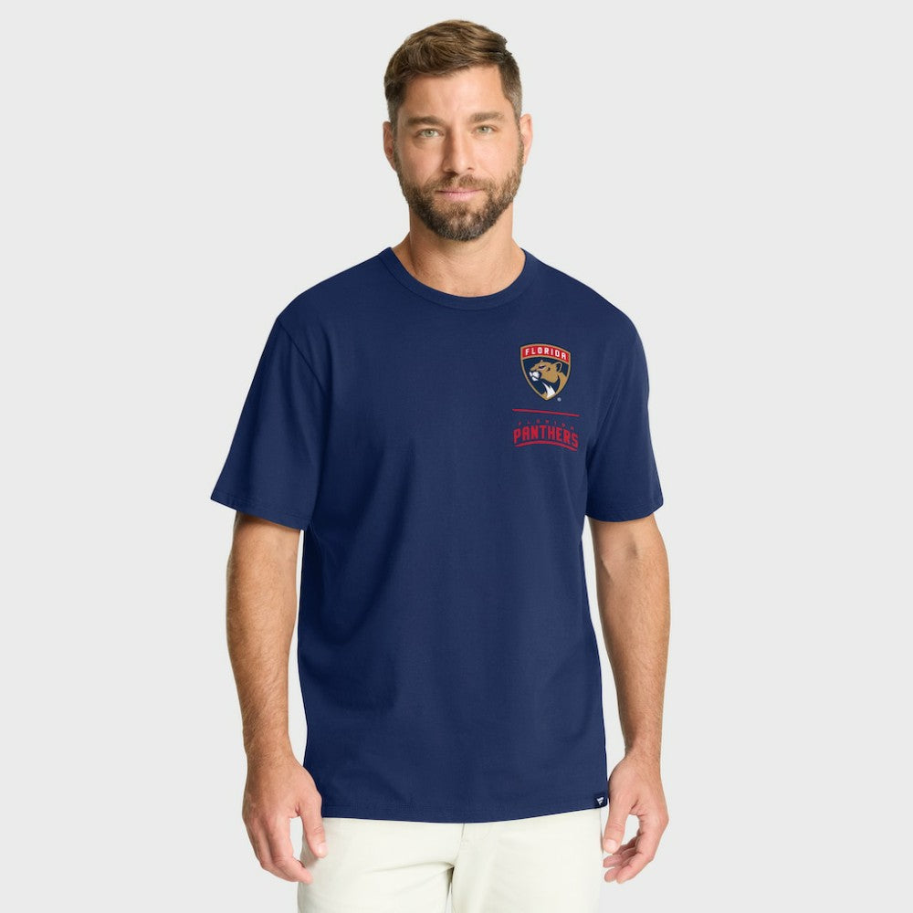 Florida Panthers - Fanatics Crash The Net Legacy T-Shirt Navy