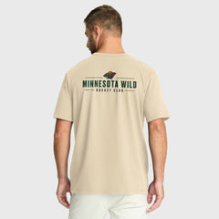 Minnesota Wild - Fanatics Crash The Net Legacy T-Shirt Natural