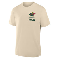 Minnesota Wild - Fanatics Crash The Net Legacy T-Shirt Natural