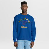 St. Louis Blues - Fanatics Vintage Stickler Sweatshirt Blue
