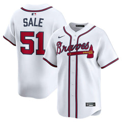 Chris Sale Atlanta Braves Nike Home Limited Player Jersey Sale
