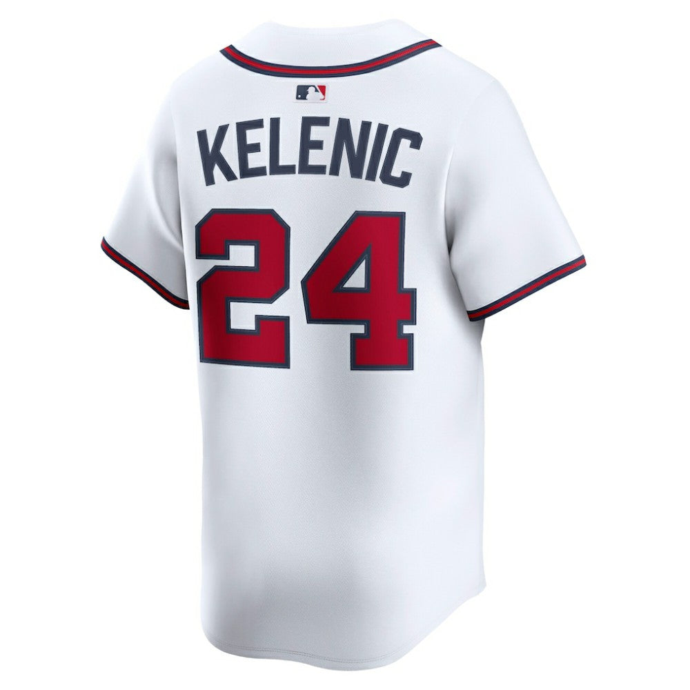 Jarred Kelenic Atlanta Braves Nike Home Limited Player Jersey - White | MLB Jerseys