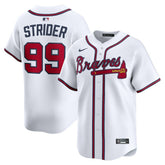 Spencer Strider Atlanta Braves Nike Home Limited Player Jersey Lifestyle