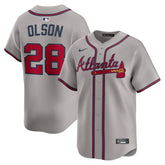 Matt Olson Atlanta Braves Nike Road Limited Player Jersey Lifestyle