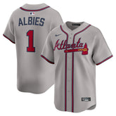 Ozzie Albies Atlanta Braves Nike Road Limited Player Jersey Clearance