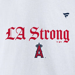 Los Angeles Angels Fanatics Unisex LA Strong Premium Fleece Pullover Hoodie On Sale