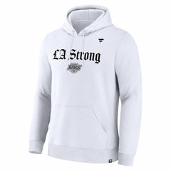 Los Angeles Kings - Fanatics Unisex LA Strong Premium Fleece Pullover Hoodie White
