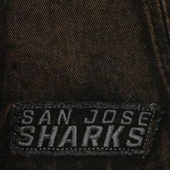 San Jose Sharks - Mitchell & Ness Downtown Snow Wash Pro-Crown Adjustable Hat Black