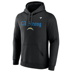 Los Angeles Chargers Unisex LA Strong Fleece Pullover Hoodie Black - Fanatics