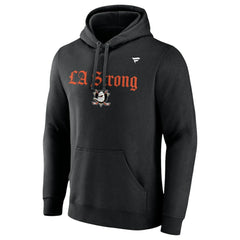 Anaheim Ducks - Fanatics Unisex LA Strong Fleece Pullover Hoodie Black