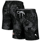 San Francisco 49ers Naples Santiago Palm Shorts Black - Tommy Bahama