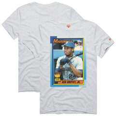 Ken Griffey Jr. Seattle Mariners Homage 1990 Topps Baseball Card Player T-Shirt discount