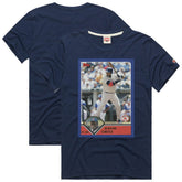 David Ortiz Boston Red Sox Homage 2003 Topps Baseball Card Player T-Shirt Clearance