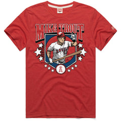 Mike Trout Los Angeles Angels Homage Graphic Player T-Shirt Lifestyle