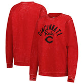 Cincinnati Reds G-III 4Her by Carl Banks Women's Comfy Cord Pullover Sweatshirt Clearance