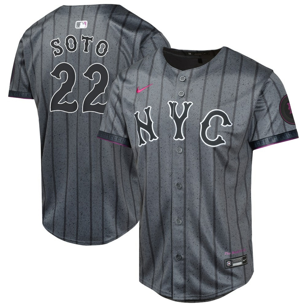 Juan Soto New York Mets Nike Youth City Connect Limited Jersey Sale