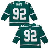 Reggie White Philadelphia Eagles Maxxed Out Fashion Hockey Jersey Kelly Green - Mitchell & Ness