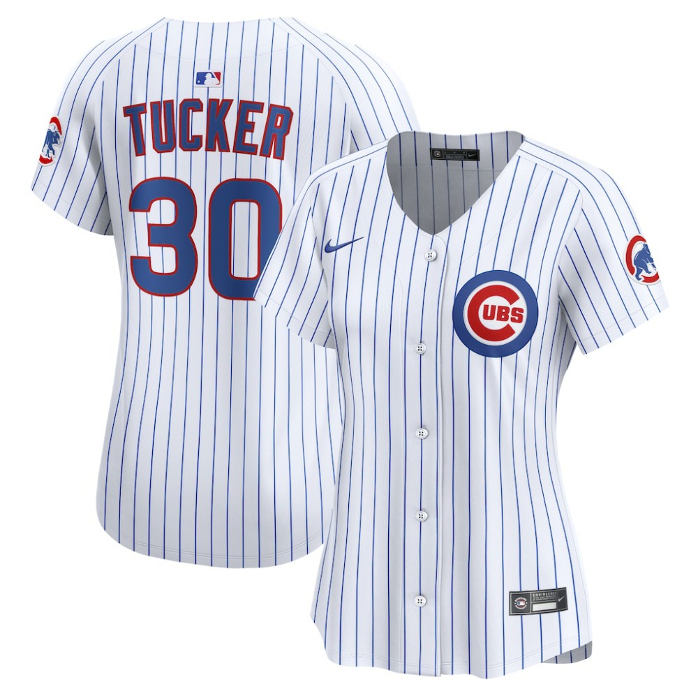 Kyle Tucker Chicago Cubs Nike Women's Home Limited Player Jersey On Sale