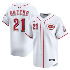 Hunter Greene Cincinnati Reds Nike Home Limited Player Jersey Clearance
