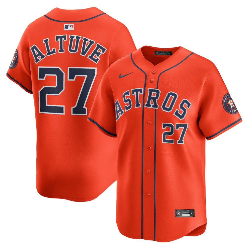 Jose Altuve Houston Astros Nike Alternate Limited Player Jersey Lifestyle