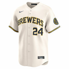 William Contreras Milwaukee Brewers Nike Home Limited Player Jersey discount