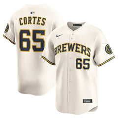 Nestor Cortes Milwaukee Brewers Nike Home Limited Player Jersey Online