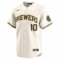 Sal Frelick Milwaukee Brewers Nike Home Limited Player Jersey Lifestyle