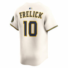 Sal Frelick Milwaukee Brewers Nike Home Limited Player Jersey Lifestyle