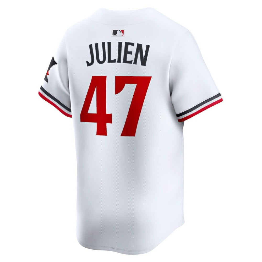 Edouard Julien Minnesota Twins Nike Home Limited Player Jersey - White | MLB Jerseys