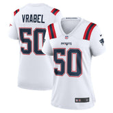 Mike Vrabel New England Patriots Women's Retired Player Game Jersey White - Nike
