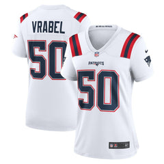 Mike Vrabel New England Patriots Women's Retired Player Game Jersey White - Nike
