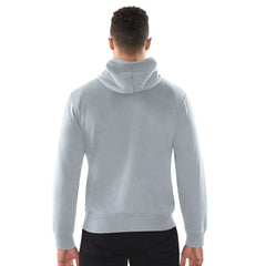Los Angeles Chargers Starter Distressed Classic Full-Zip Hoodie Heather Gray - NFL
