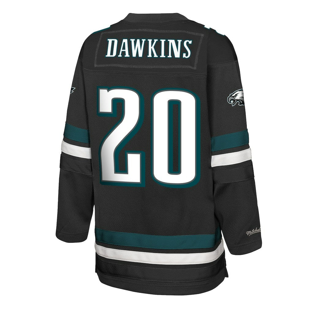 Brian Dawkins Philadelphia Eagles Youth Hockey Fashion Jersey - Black online | NFL Jerseys