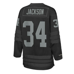 Bo Jackson Las Vegas Raiders Youth Hockey Fashion Jersey Black - Mitchell & Ness