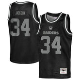 Bo Jackson Las Vegas Raiders Youth Retired Player NFL Basketball Fashion Jersey Black - Mitchell & Ness