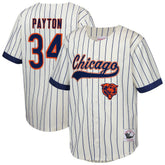 Walter Payton Chicago Bears Youth Retired Player Name & Number Baseball Jersey Cream - Mitchell & Ness