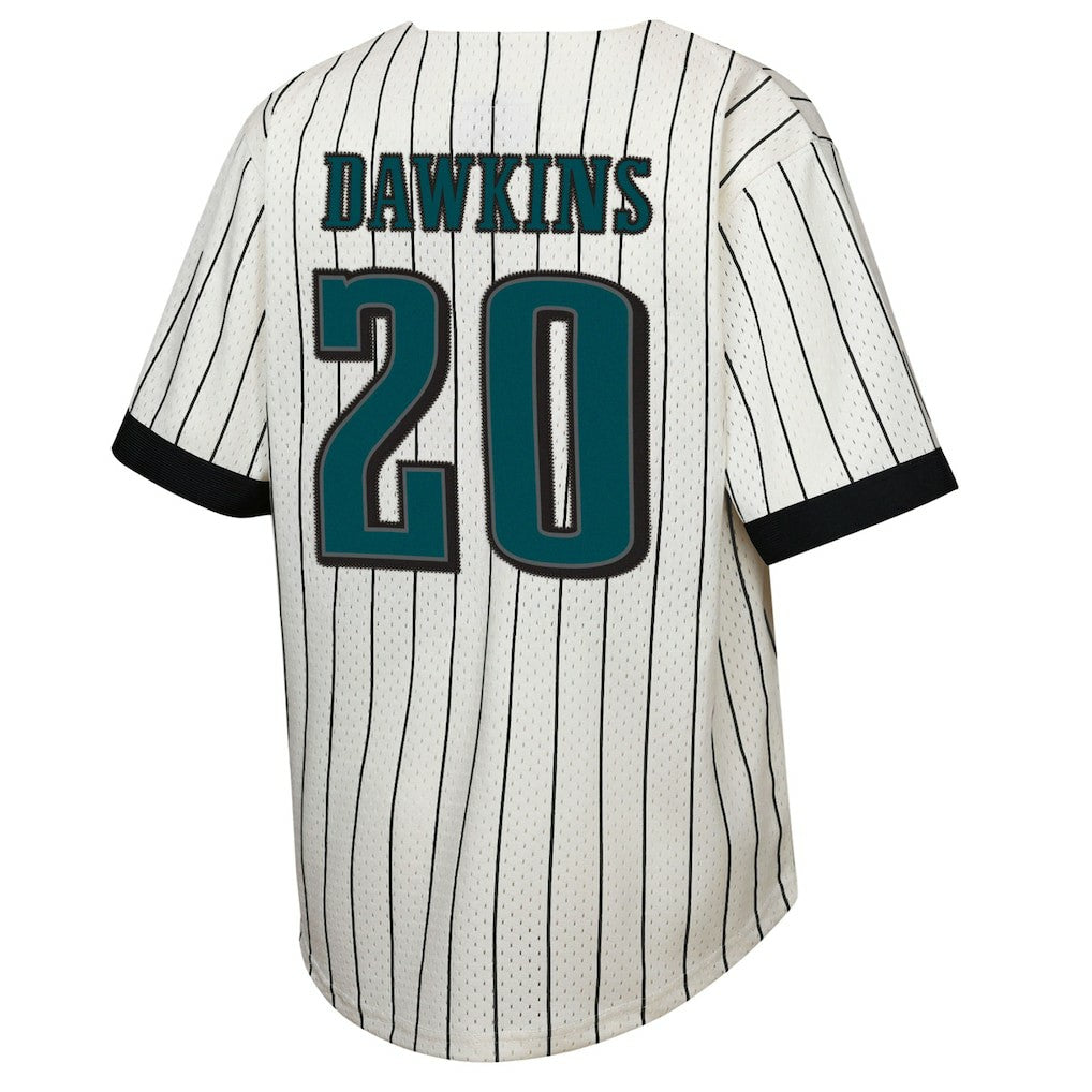 Brian Dawkins Philadelphia Eagles Youth Retired Player Name & Number Baseball Jersey - Cream outlet | NFL Jerseys